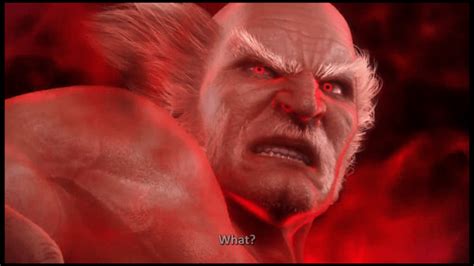 tekken heihachi|heihachi tekken blood devil confirmed.